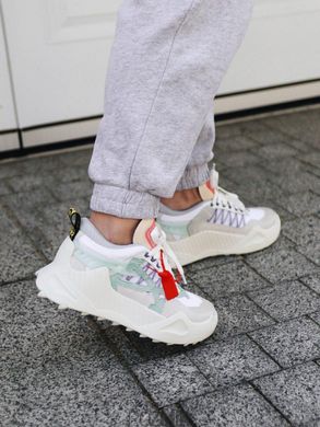 Женские кроссовки OFF-WHITE ODSY-1000 Sneakers "White Pale Blue"