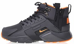 Мужские кроссовки ACRONYM x Nike Huarache Concept "Black/Orange"