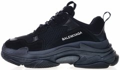 Кроссовки Balenciaga Triple S "Black" многослойная подошва