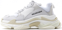 Кроссовки Balenciaga Triple S "White/Beige" многослойная подошва