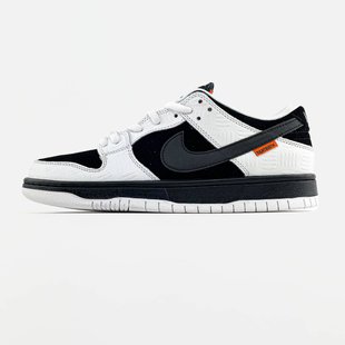 Кросівки Nike SB Dunk Low TIGHTBOOTH White/Black-Safety Orange FD2629-100