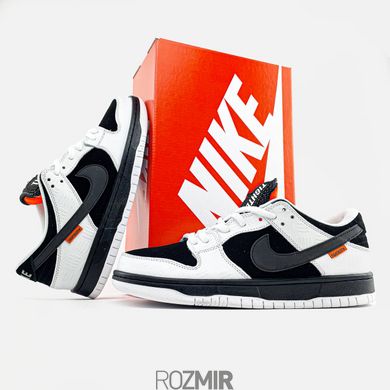 Кроссовки Nike SB Dunk Low TIGHTBOOTH White/Black-Safety Orange FD2629-100