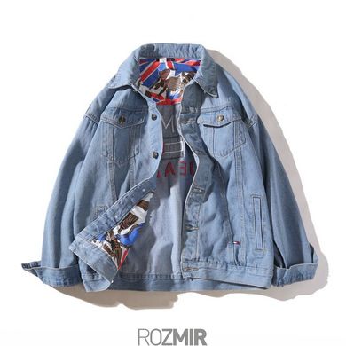 Мужская джинсовая куртка Tommy Hilfiger "Light Blue", XXL