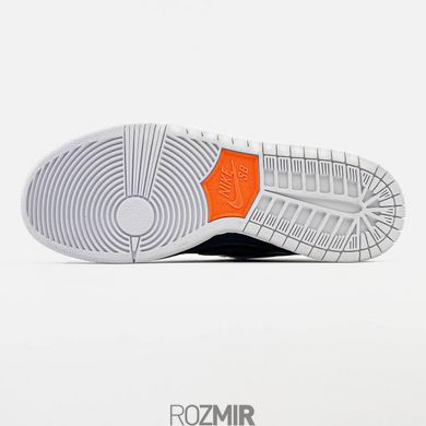 Кроссовки Nike SB Dunk Low TIGHTBOOTH White/Black-Safety Orange FD2629-100