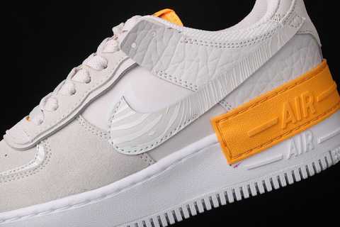 Nike air force 1 shadow outlet vast grey laser orange