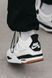 Кросівки Nike Air Jordan 4 Retro "White/Black-Gum"