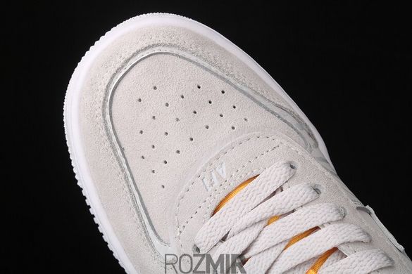 Женские кроссовки Nike Air Force 1 Low Shadow "Vast Grey / Laser Orange / White"