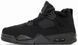 Зимние кроссовки Air Jordan 4 Retro "Mono Black" с мехом