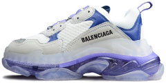 Кросівки Balenciaga Triple S Clear Sole "Purple Grey White"
