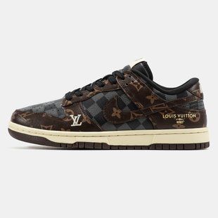 Кроссовки Nike SB Dunk Low x Louis Vuitton "Brown/Beige/Gray"
