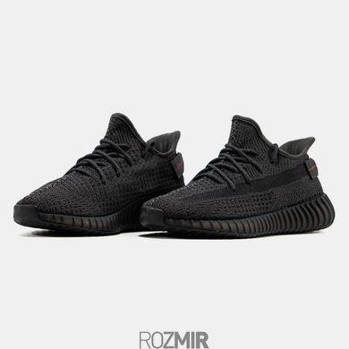 Кросівки adidas Yeezy Boost 350 V2 "Static Black" (Reflective)