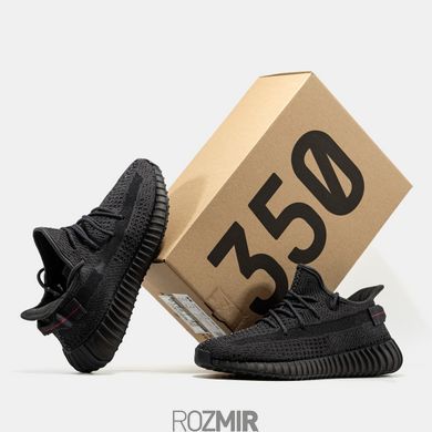 Кросівки adidas Yeezy Boost 350 V2 "Static Black" (Reflective)