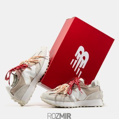 Кроссовки New Balance 327 Bone Beige/White