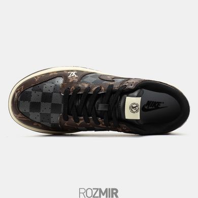 Кроссовки Nike SB Dunk Low x Louis Vuitton "Brown/Beige/Gray"
