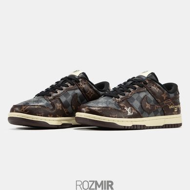Кроссовки Nike SB Dunk Low x Louis Vuitton "Brown/Beige/Gray"
