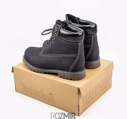 Ботинки Timberland 6 Inch Premium Waterproof Boots "Grey" Термо без меха 41 р.