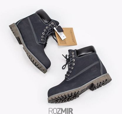 Ботинки Timberland 6 Inch Premium Waterproof Boots "Grey" Термо без меха 41 р.