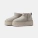 Угги UGG Classic Ultra Mini Platform "Light Grey"