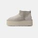 Угги UGG Classic Ultra Mini Platform "Light Grey"