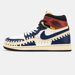 Кроссовки Air Jordan 1 Retro High Union Los Angeles "Blue/White-Red"