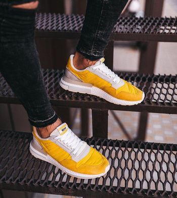 Кросівки adidas ZX 500 RM Frank Shorter vs. The Imposter Pack "Bold Gold"