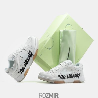 Кросівки OFF-WHITE Out Of Office OOO "For Walking" Low White