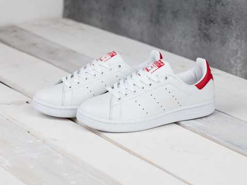 white and red stan smith adidas