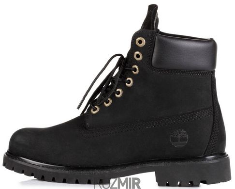 Ботинки Timberland 6 Inch Premium Waterproof "Black" без меха