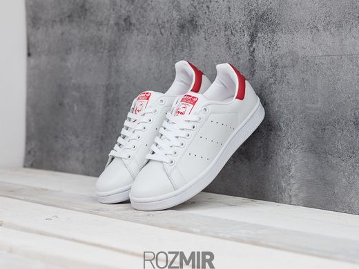 Кроссовки Adidas Stan Smith "White/Red"