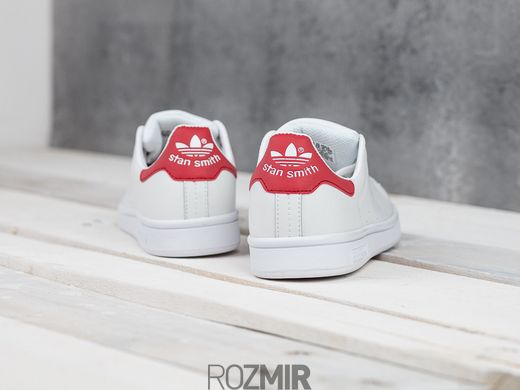 Кроссовки Adidas Stan Smith "White/Red"