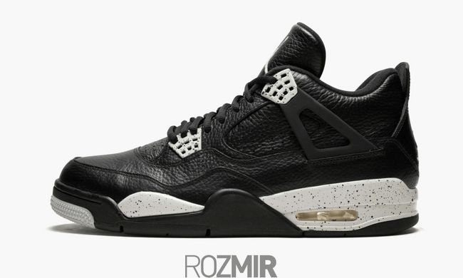 Кросівки Air Jordan 4 Oreo "Black/Tech Grey"
