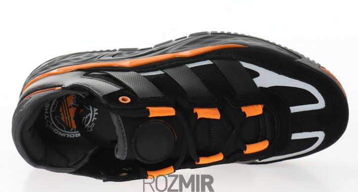 Кросівки adidas Niteball "Black/Orange"