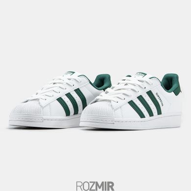 Кросівки adidas Superstar "White/Green"