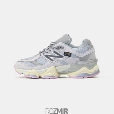 Женские кроссовки New Balance 9060 Cordura "Grey/Pink"