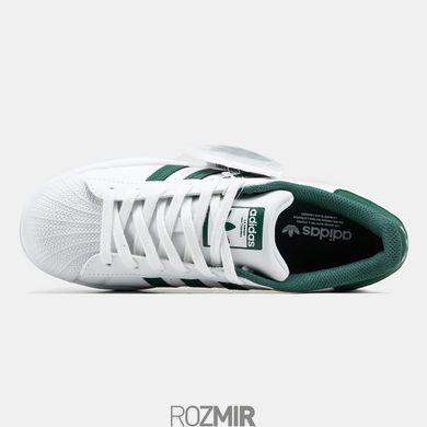 Кросівки adidas Superstar "White/Green"