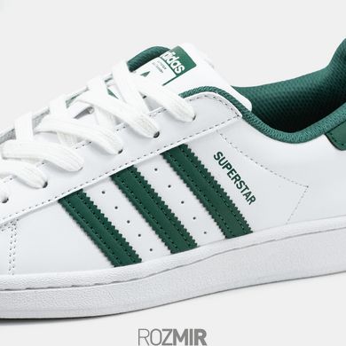 Кросівки adidas Superstar "White/Green"