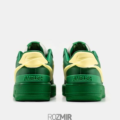 Кроссовки Nike Air Force 1 x AMBUSH® Pine Green and Citron