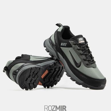 Мужские кроссовки Nike Rivah "Khaki/Grey/Black/Orange"
