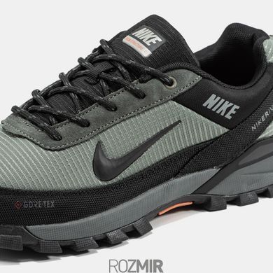 Мужские кроссовки Nike Rivah "Khaki/Grey/Black/Orange"