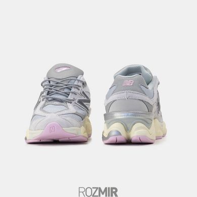 Женские кроссовки New Balance 9060 Cordura "Grey/Pink"