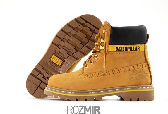 Зимові черевики Caterpillar Colorado Winter Boots "Yellow" з хутром
