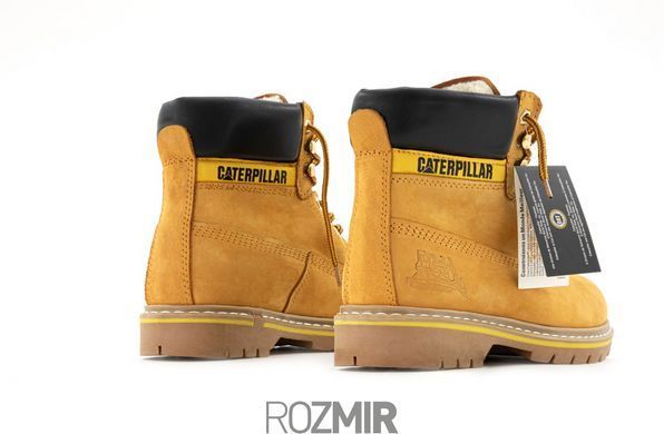 Зимові черевики Caterpillar Colorado Winter Boots "Yellow" з хутром