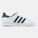 Кросівки adidas Superstar "White/Green"