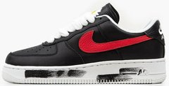Кросівки Nike Air Force 1 Low G-Dragon Peaceminusone Para-Noise "Black/White-Red"
