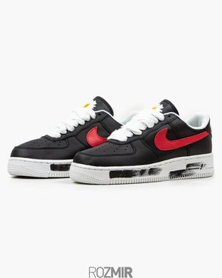 Кроссовки Nike Air Force 1 Low G-Dragon Peaceminusone Para-Noise "Black/White-Red"