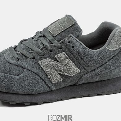 Stone Island x New Balance 574 Legacy 'Ghost Dark Grey'