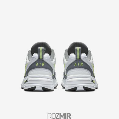Кроссовки Nike Air Monarch IV "White/Grey-Volt"