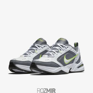 Кроссовки Nike Air Monarch IV "White/Grey-Volt"