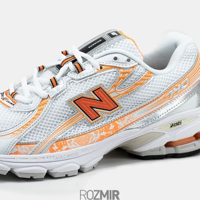 Кроссовки New Balance 740 White/Orange