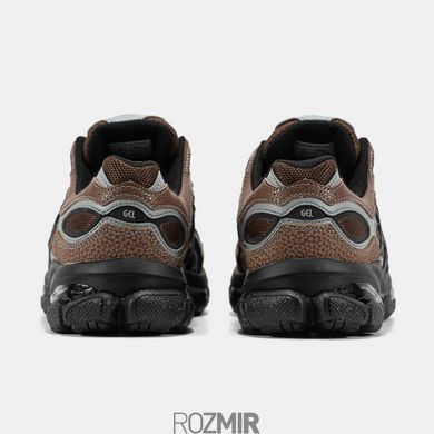 Мужские кроссовки Asics Gel-NYC 2.0 x Hal Studio "Brown/Gray/Red/Black"